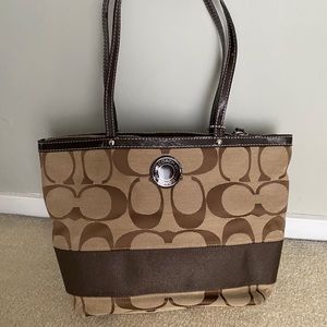 Vintage Coach Tote